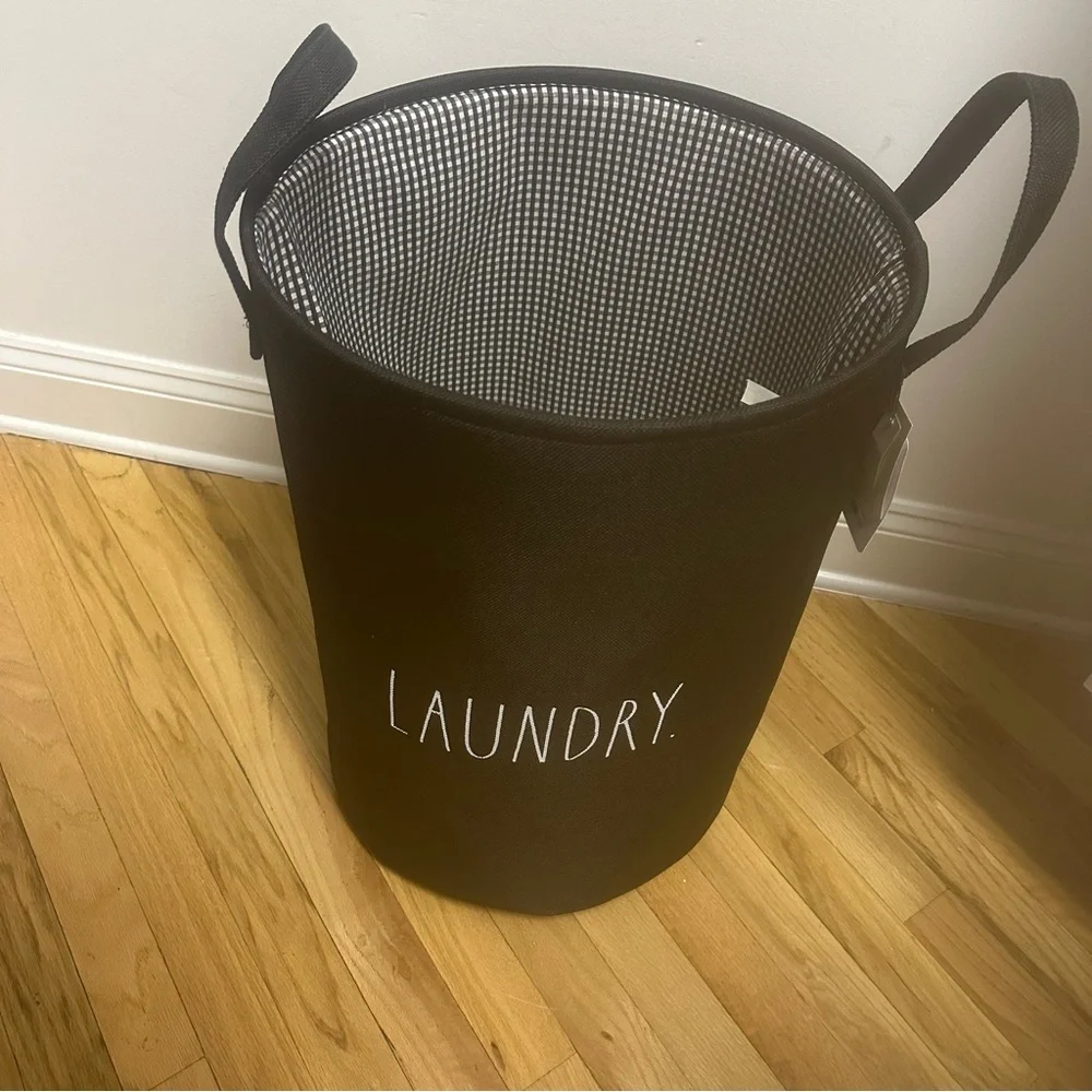 NWT Rae Dunn laundry clothes hamper